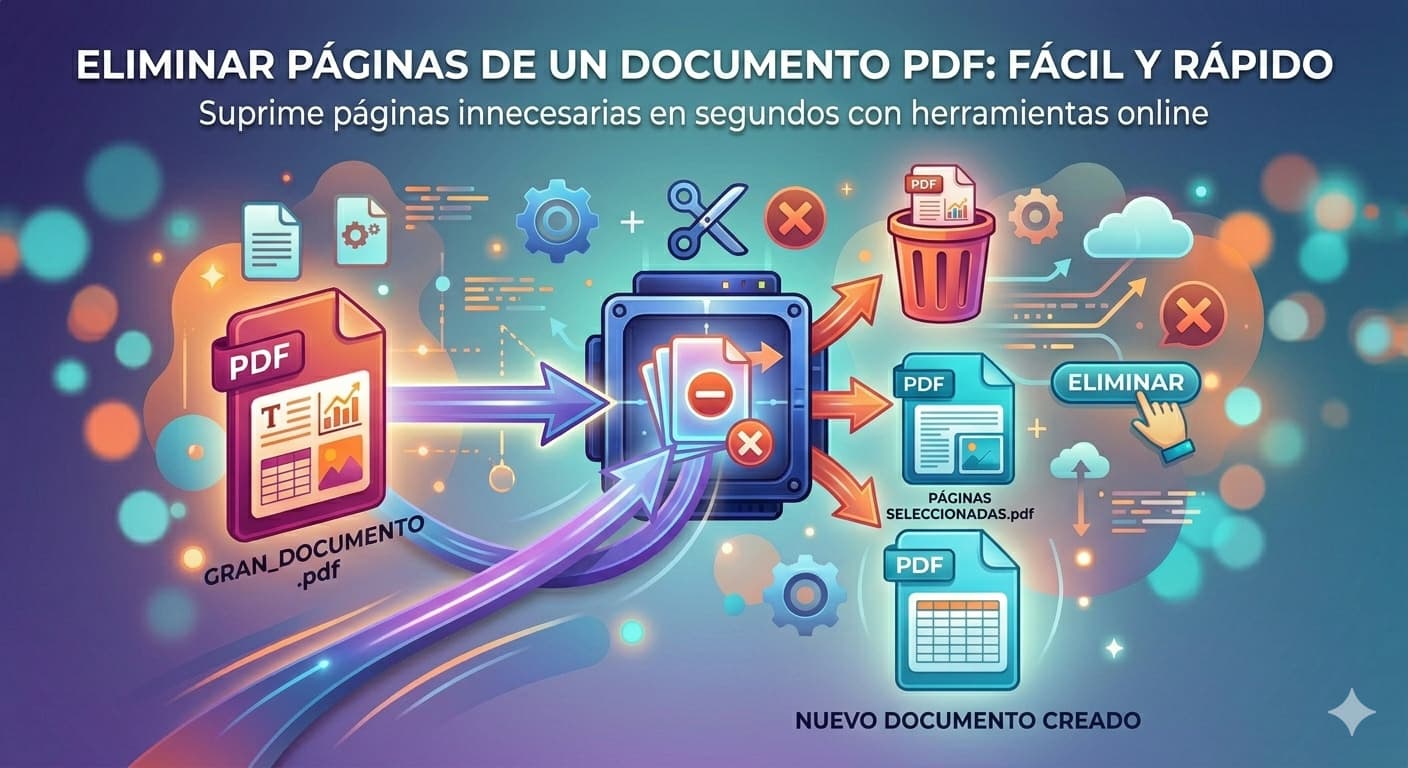 Eliminar páginas PDF